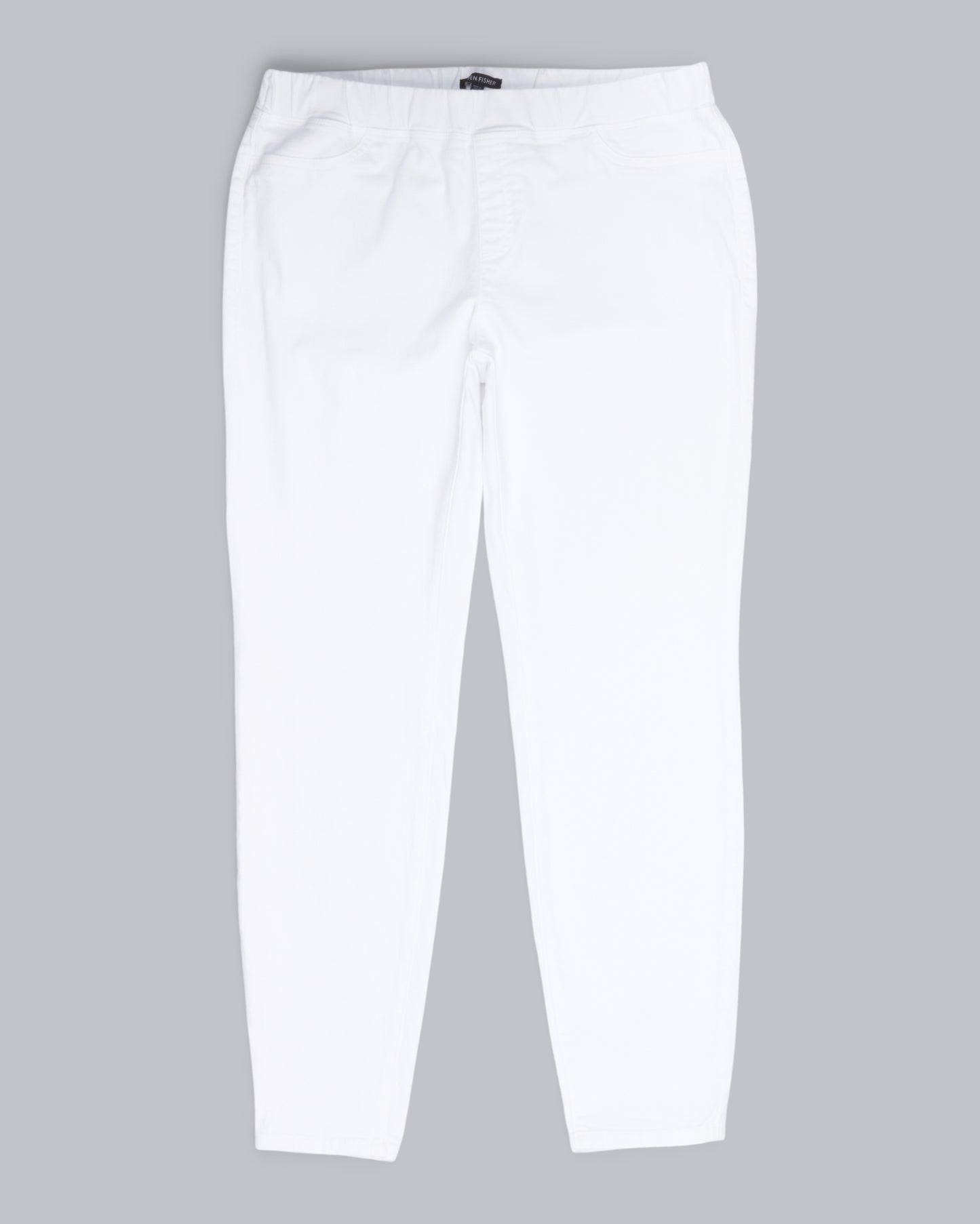 Garment Dyed Organic Cotton Stretch Denim Pant