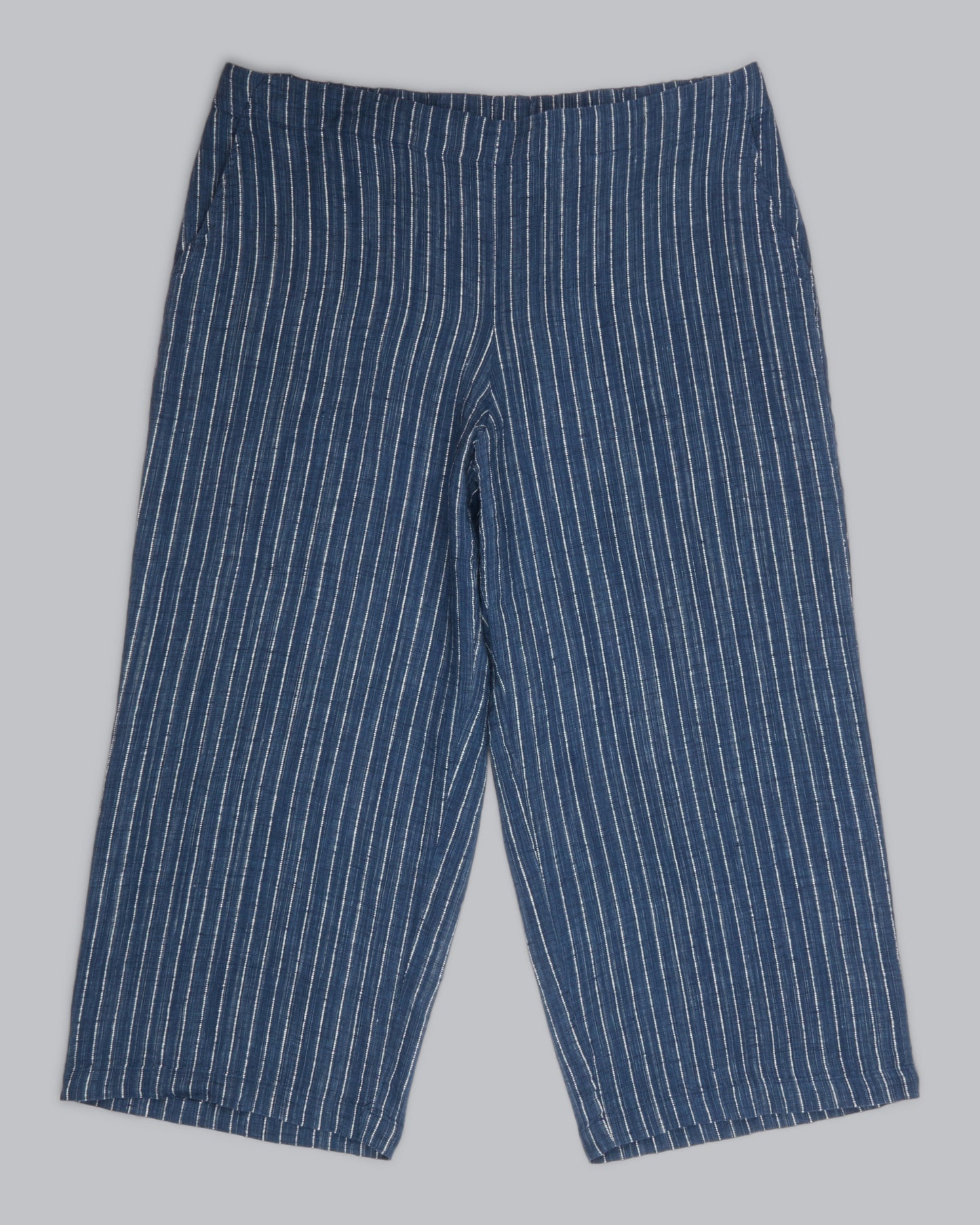 Organic Linen Delave Pinstripe Pant