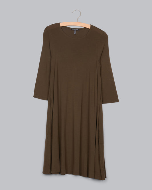 Lightweight Viscose Jersey Dress