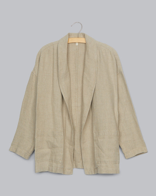 Heavy Organic Linen Jacket