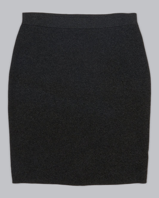 Sleek Tencel Merino Interlock Skirt