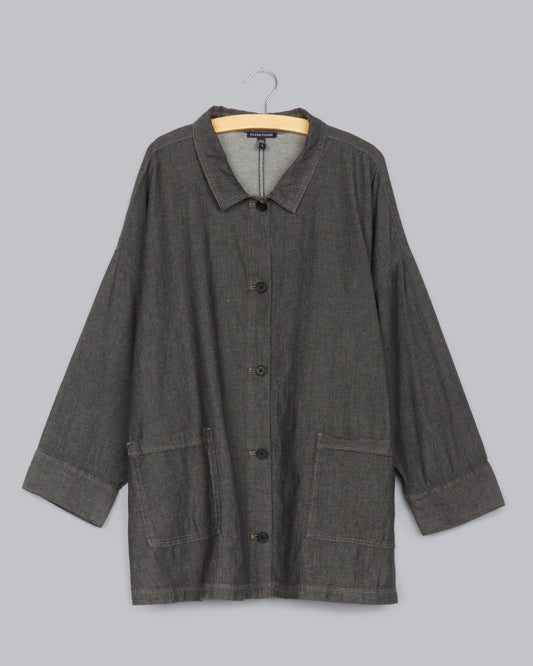 Airy Organic Cotton Twill Jacket