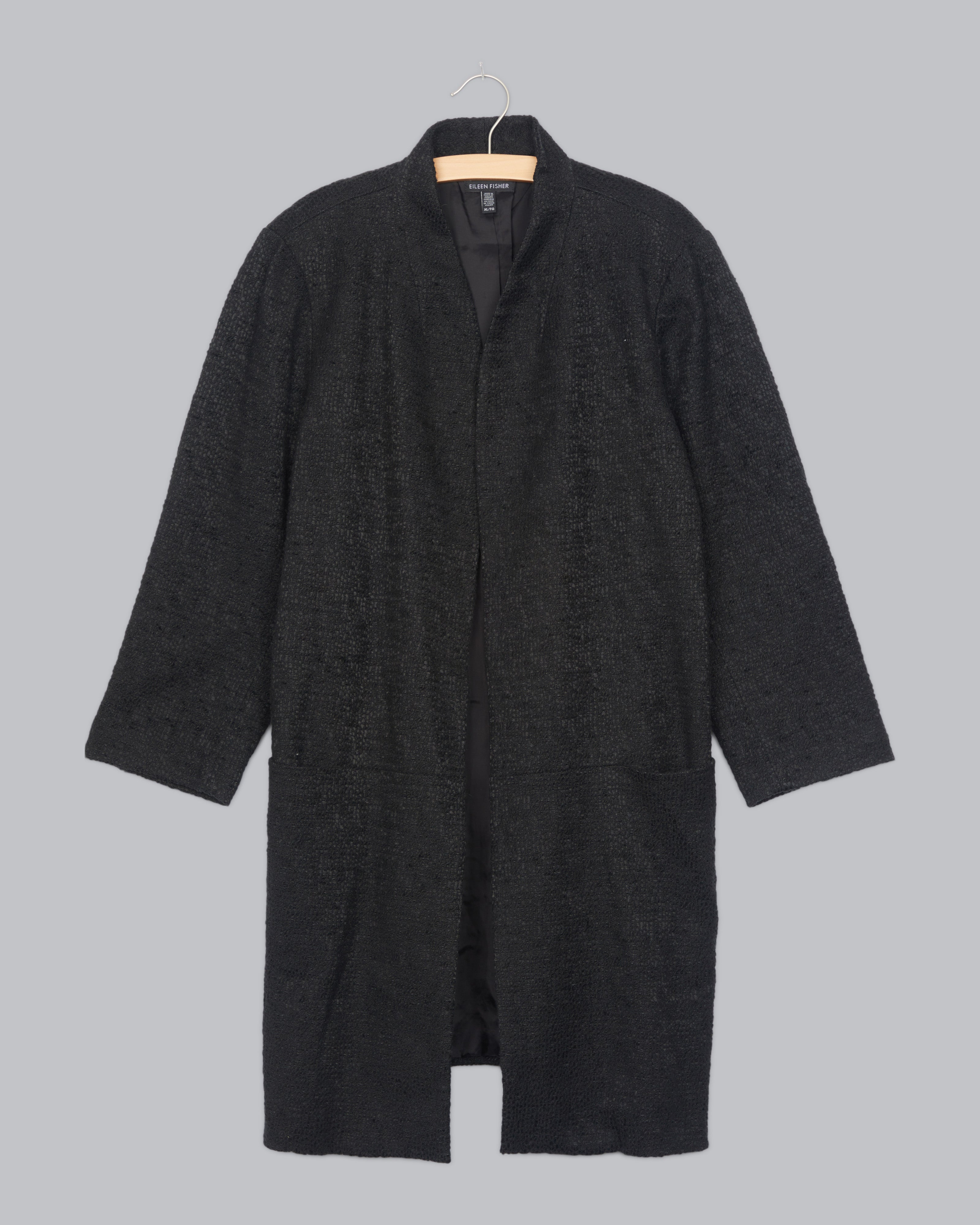 Paladin Organic Cotton Jacquard Coat – Eileen Fisher Renew