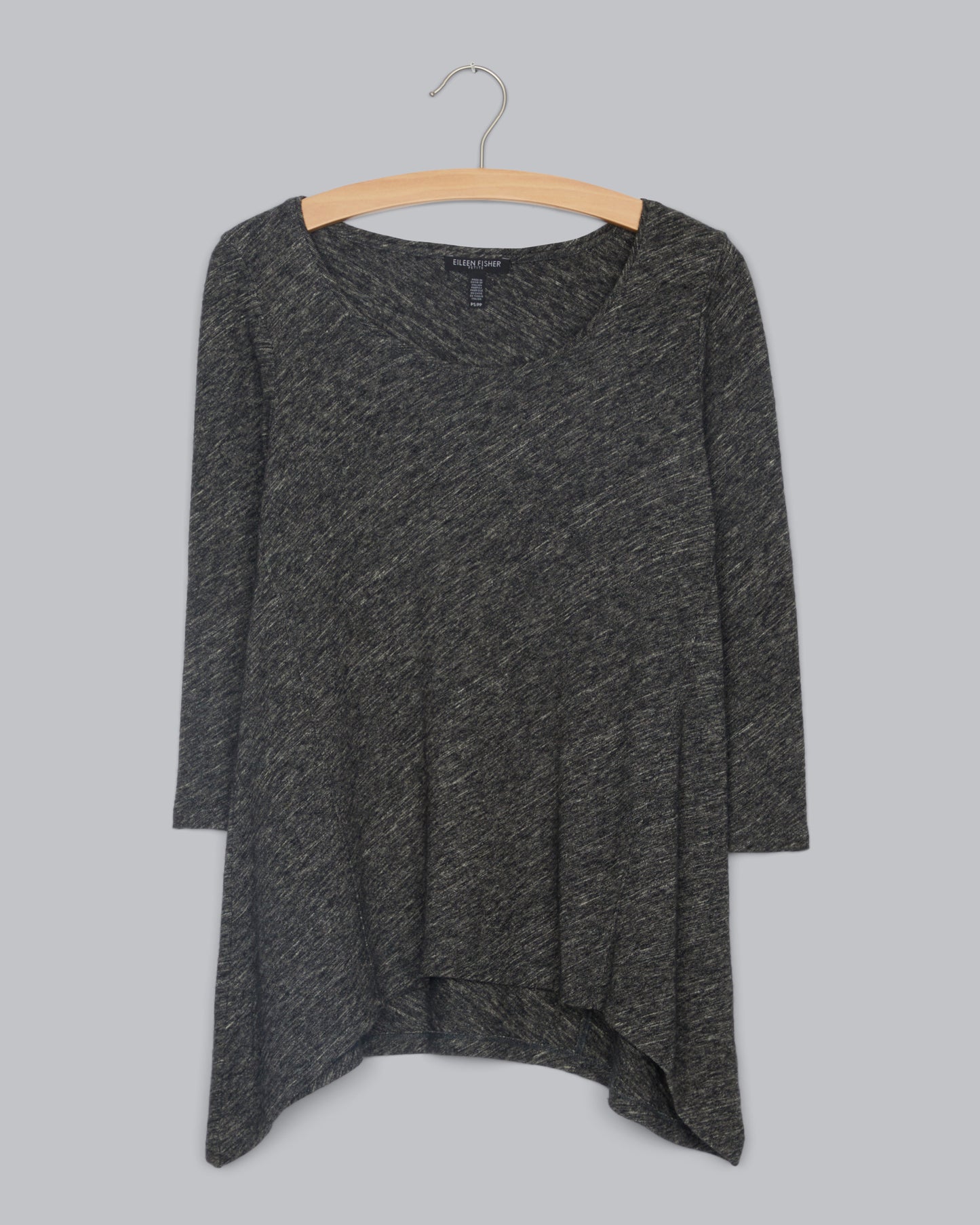 Organic Cotton & Wool Bias Twist Pullover