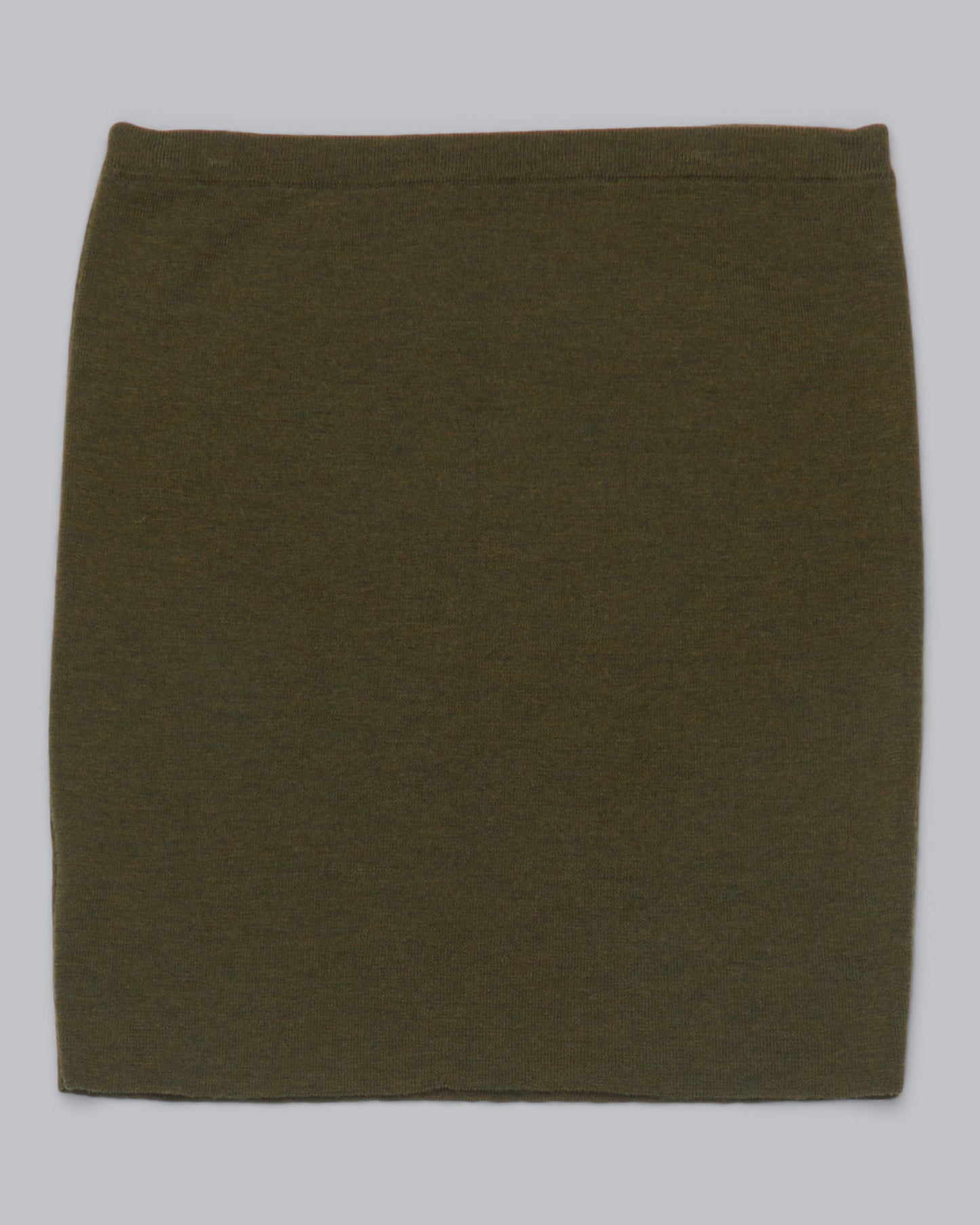 Merino Wool Rib Skirt