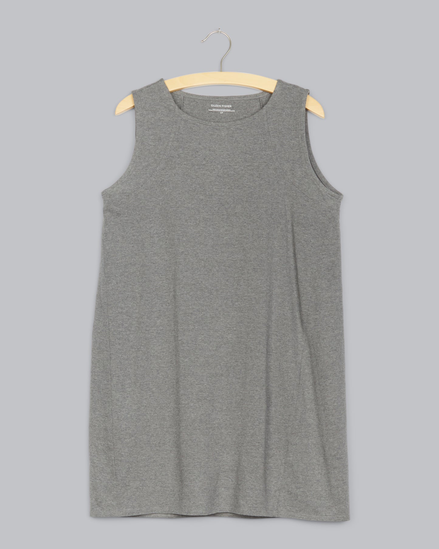 Heathered Organic Cotton Stretch Jersey Dress