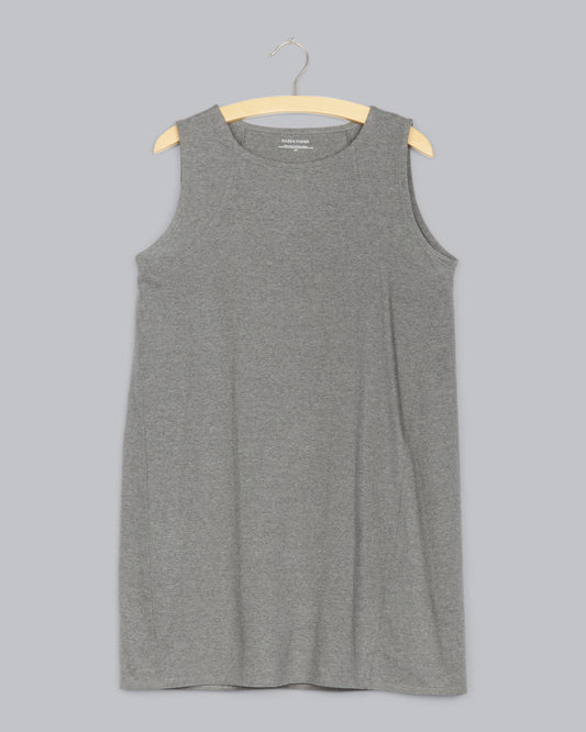 Heathered Organic Cotton Stretch Jersey Dress