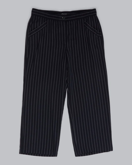 Woven Tencel Grain Stripe Pant