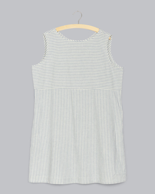 Hemp Organic Cotton Wide Stripe Dress