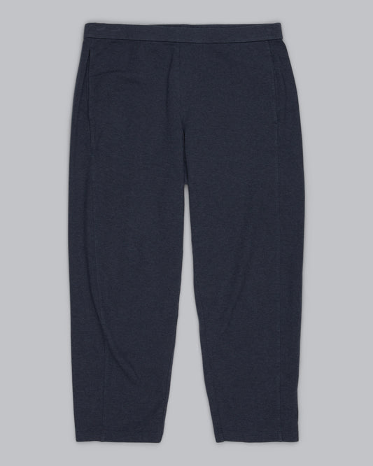 Organic Cotton Melange Stretch Crepe Pant