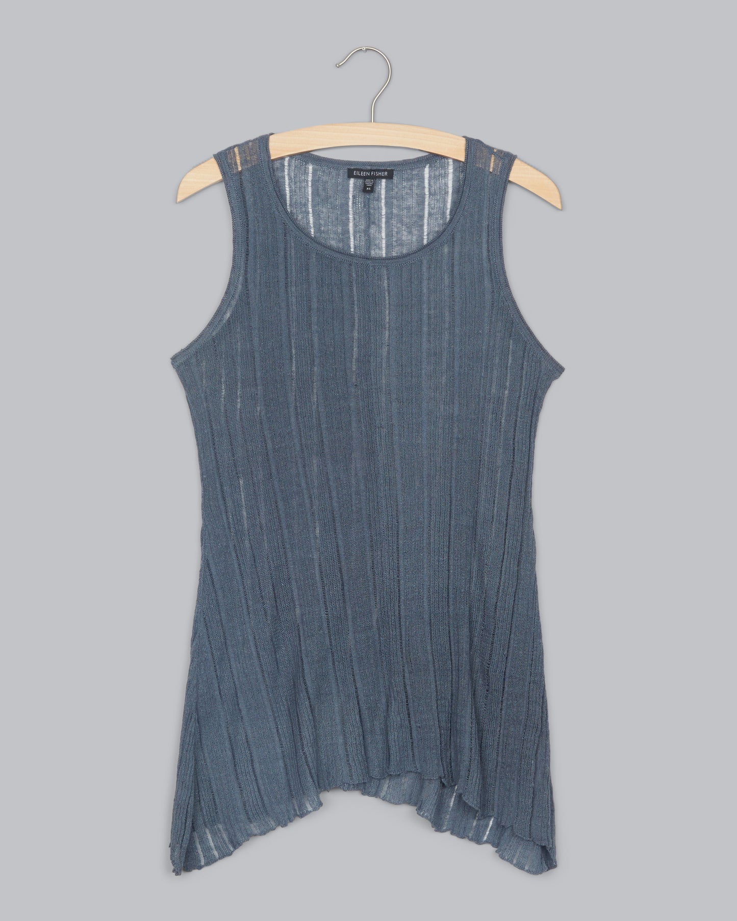 Variegated Silk Linen Tank