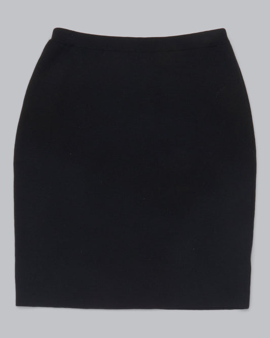 Superfine Washable Wool Interlock Skirt