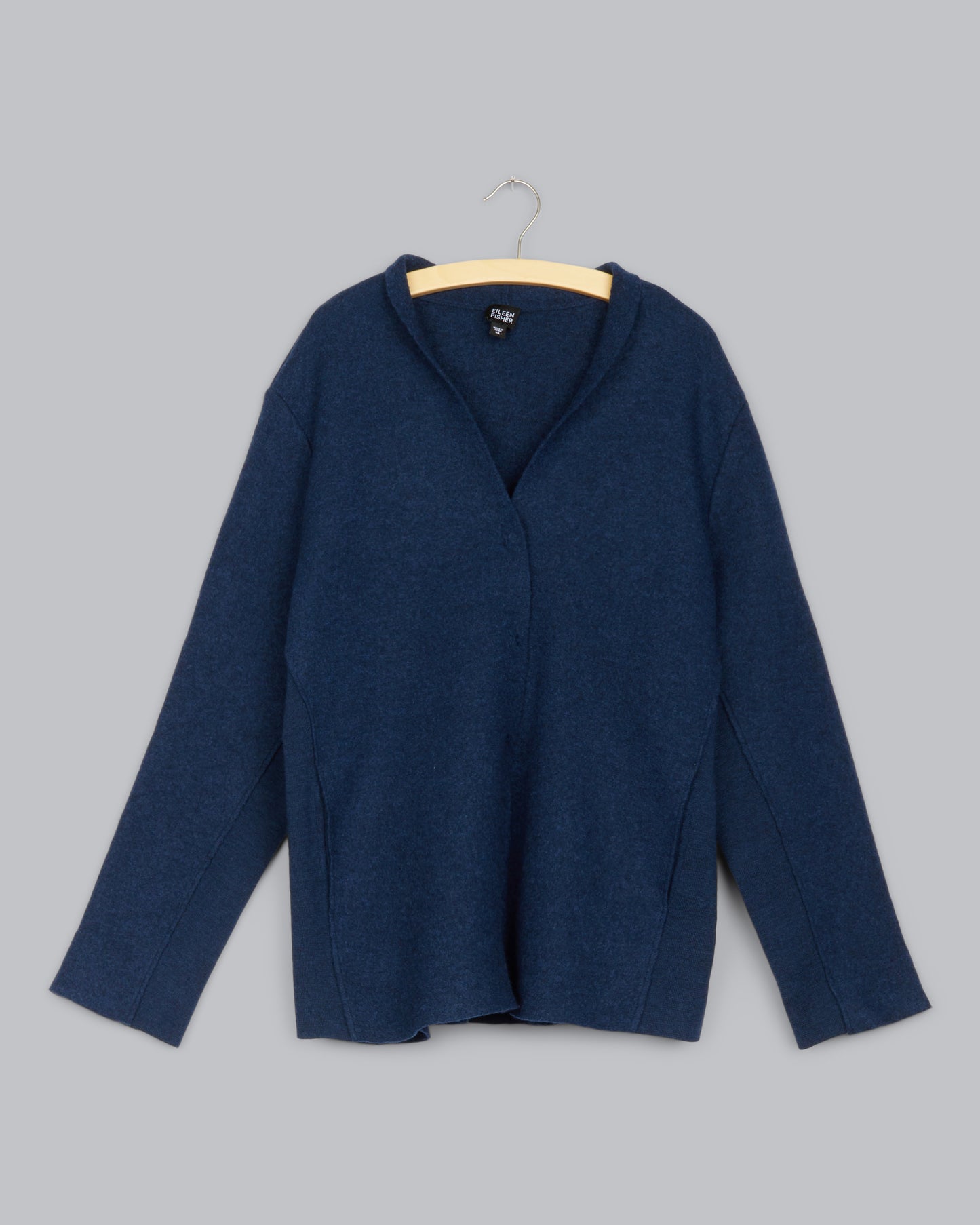 Boiled Wool Coat