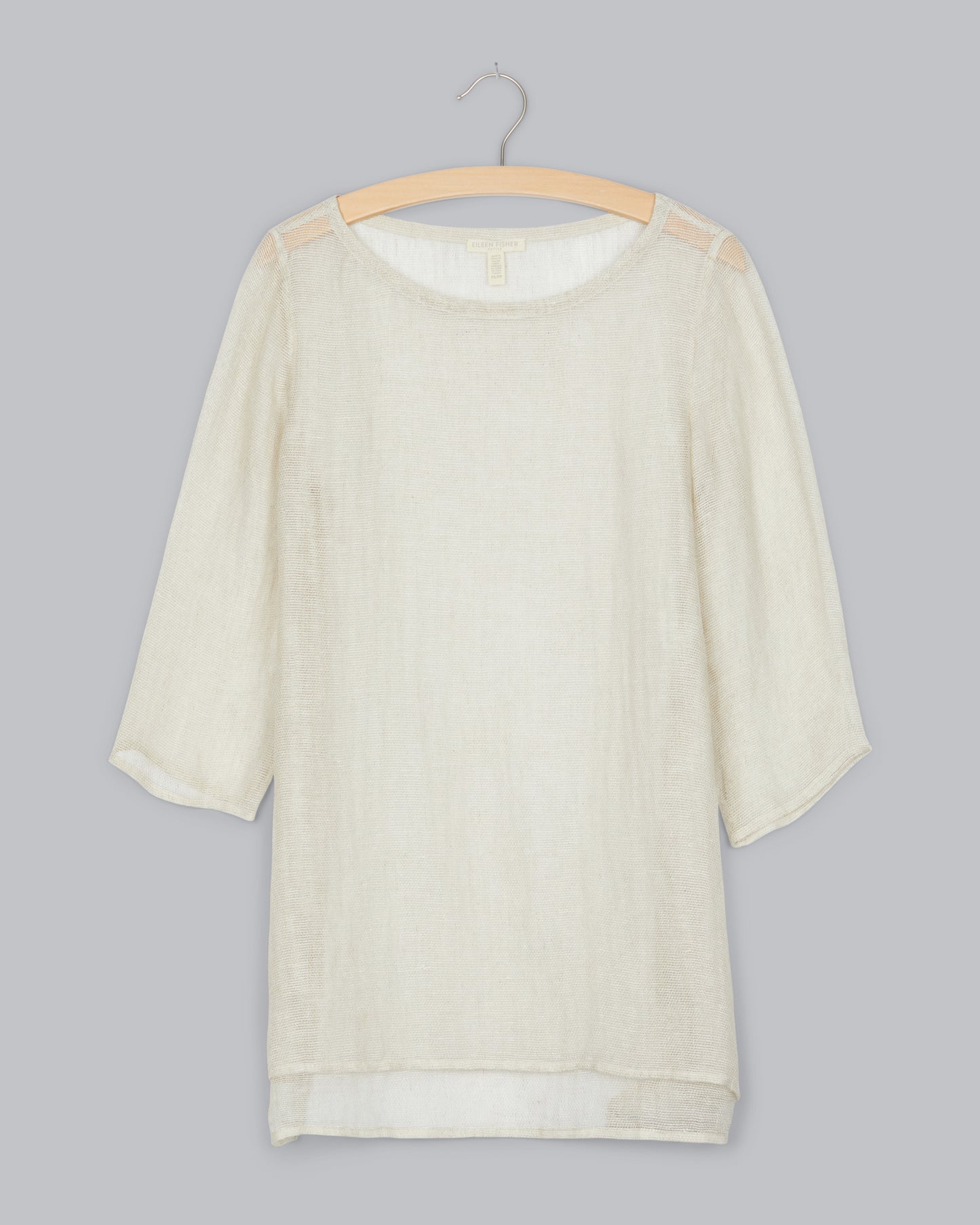 Organic Linen Mesh Shirt