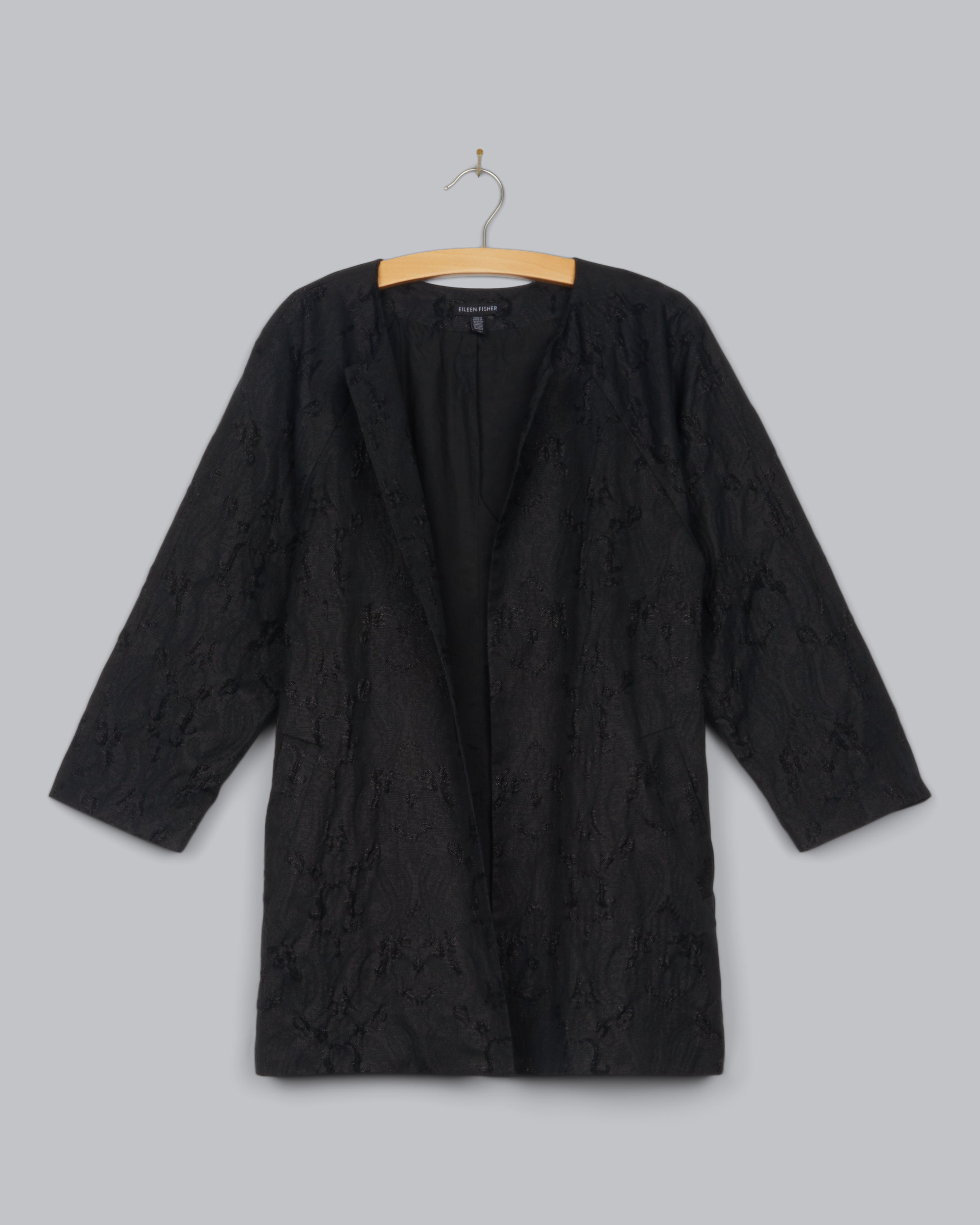 Shimmer Jacquard Jacket Eileen Fisher Renew