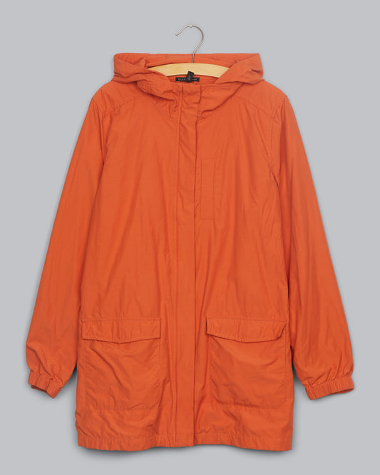 Bonded Organic Cotton Nylon Coat