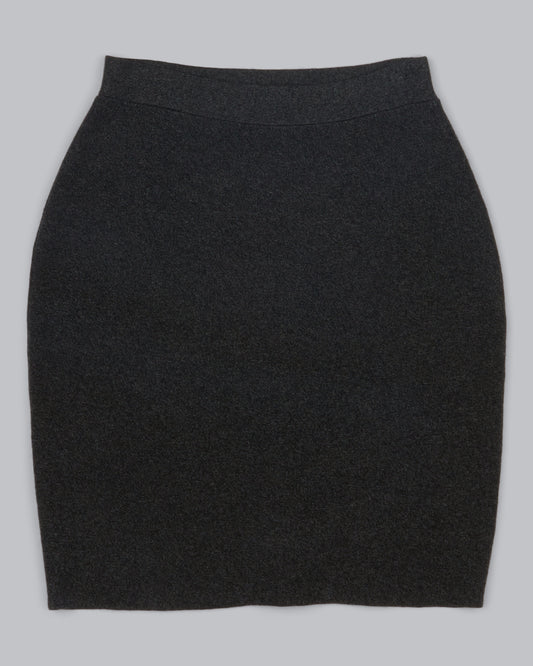 Sleek Tencel Merino Interlock Skirt