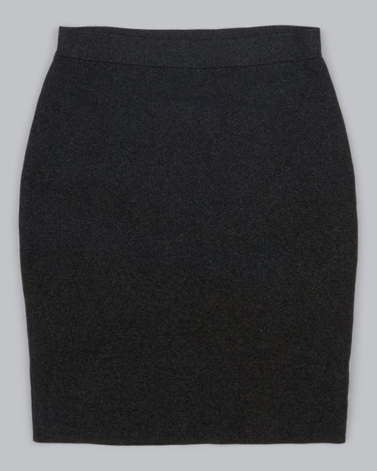 Sleek Tencel Merino Interlock Skirt