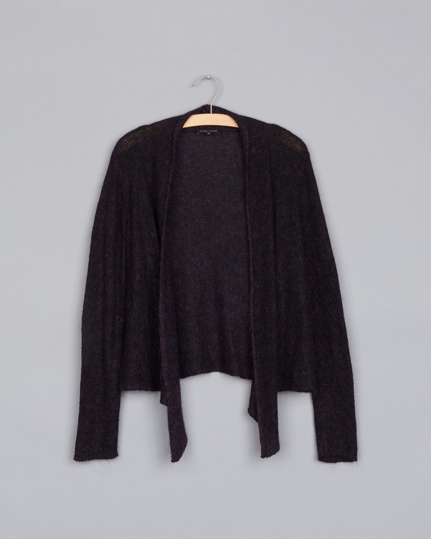 Mohair Cashmere Web Cardigan