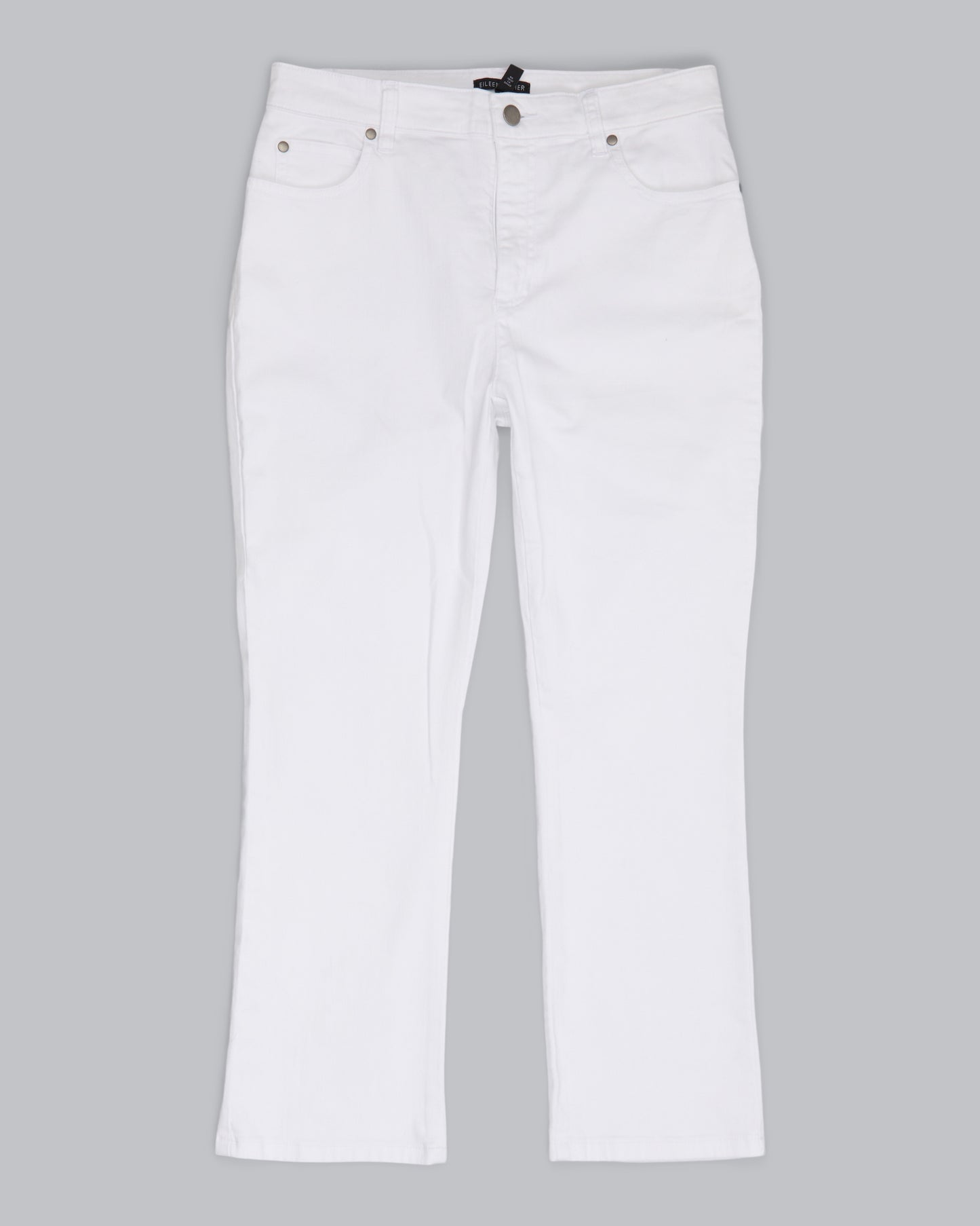 Garment Dyed Organic Cotton Stretch Denim Pant