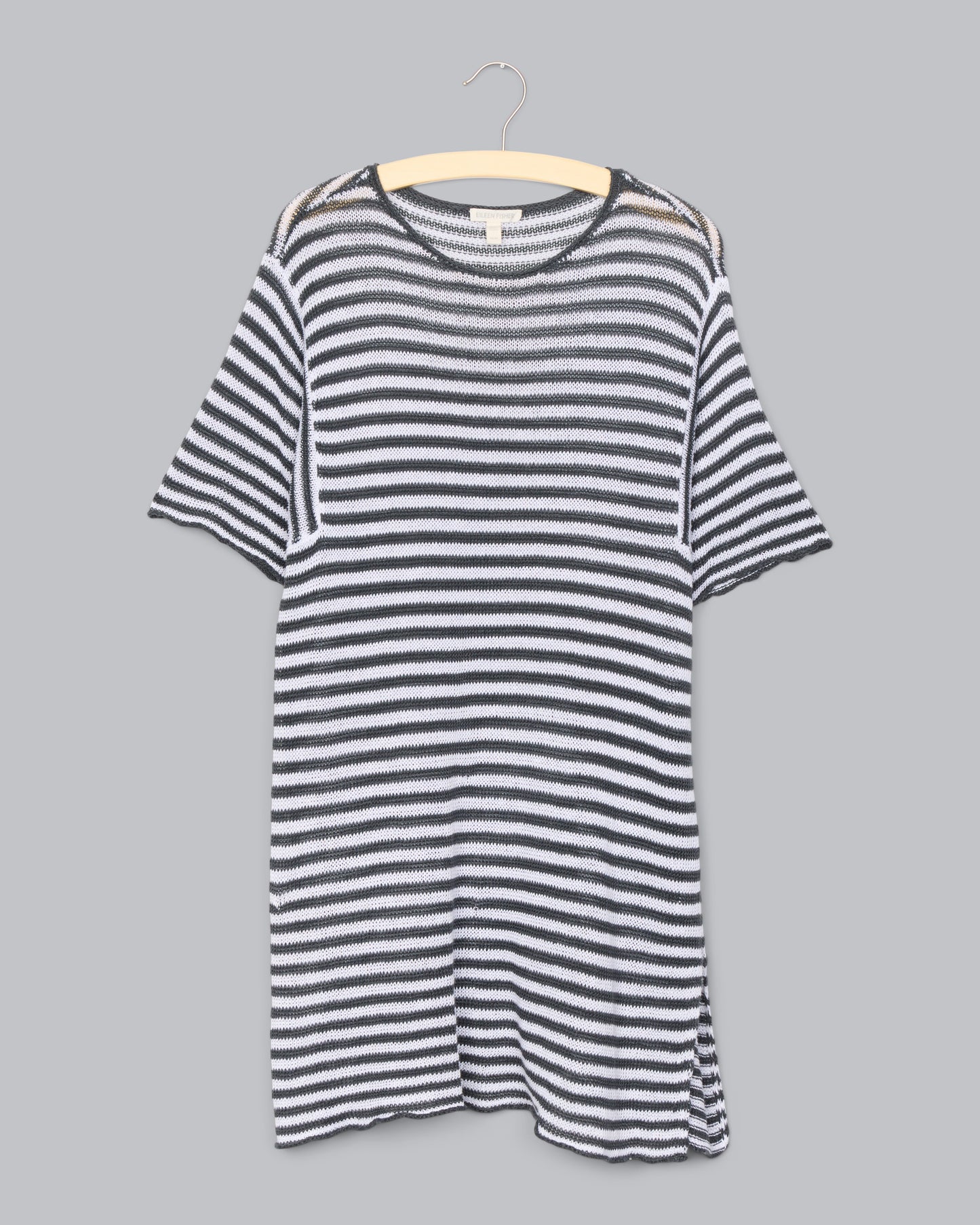 Organic Linen Stripe Pullover