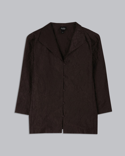 Crushed Silk Dupioni Jacket