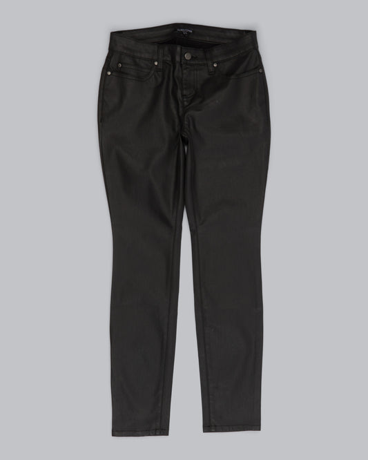 Waxed Organic Cotton Stretch Denim Pant