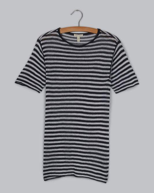 Organic Linen Stripe Pullover