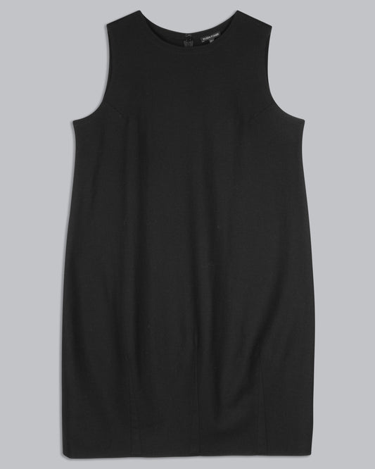 Boiled Wool Jersey Dress