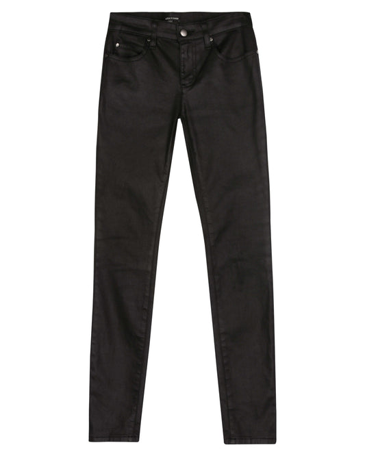 Waxed Organic Cotton Stretch Denim Pant