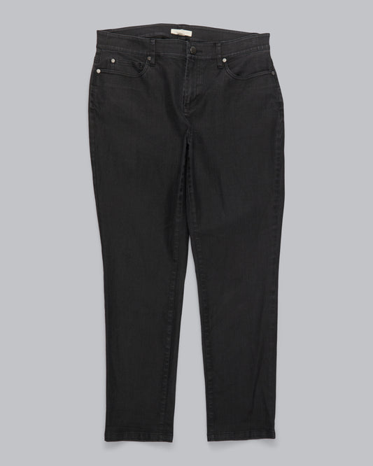 Coated Light Stretchy Denim Pant