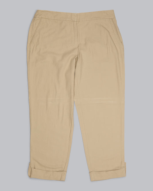 Channeled Cotton Knit Pant