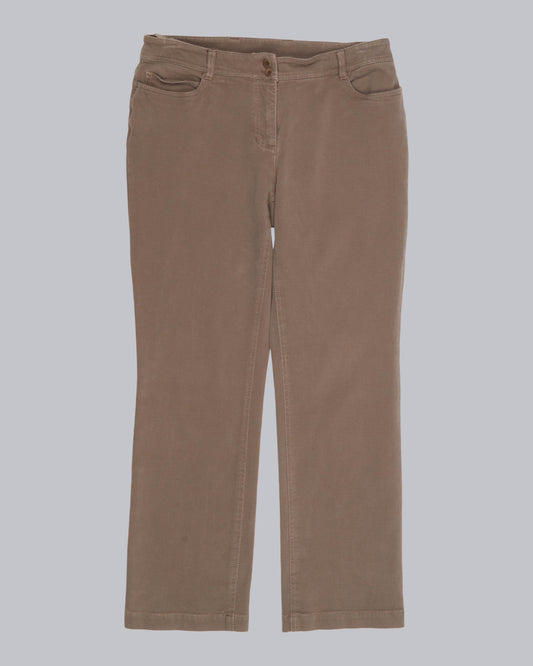 Sueded Stretch Twill Pant