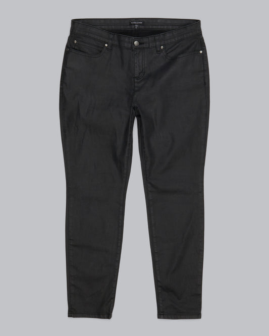 Waxed Organic Cotton Stretch Denim Pant