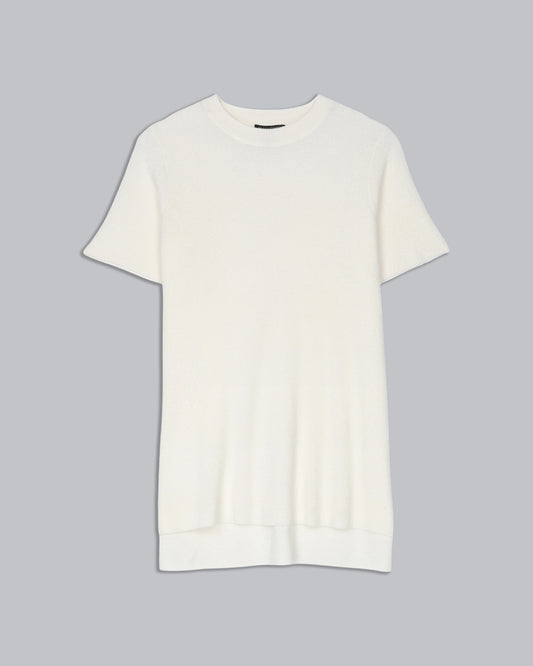 Organic Linen Crepe Stretch Pullover