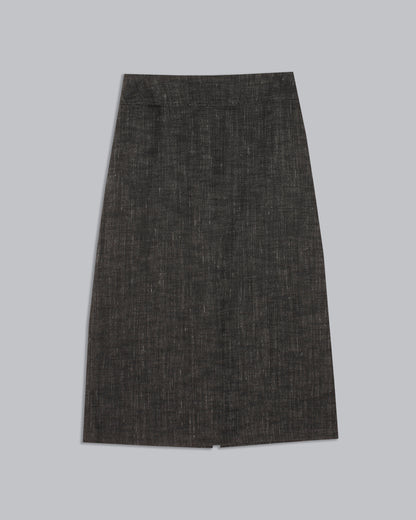 Cotton Cross Hatch Skirt