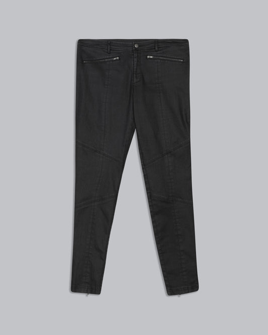 Coated Light Stretchy Denim Pant