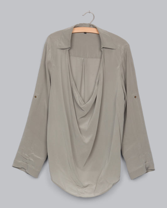 Silk Crepe de Chine Shirt