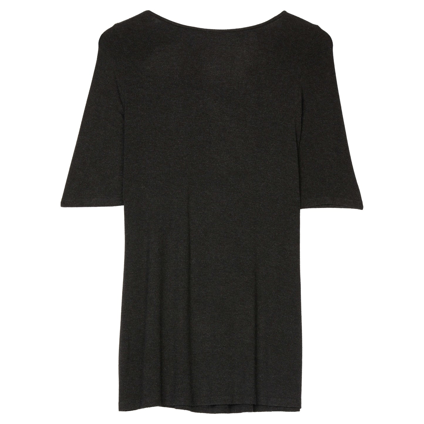 Stretch Viscose Jersey Mélange Pullover