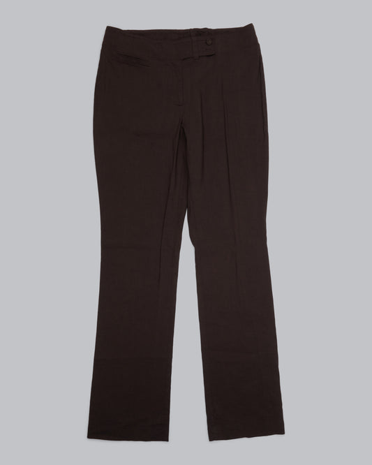 Linen Viscose Stretch Pant