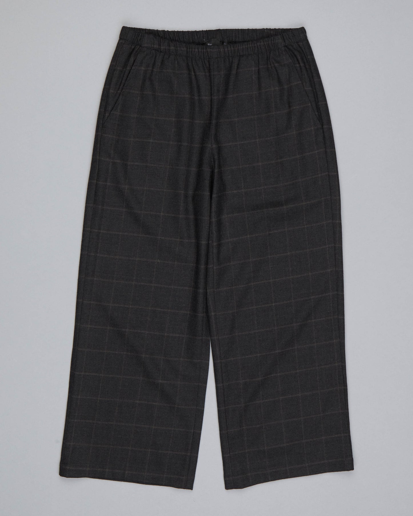 Heathered Stretch Flannel Plaid Pant