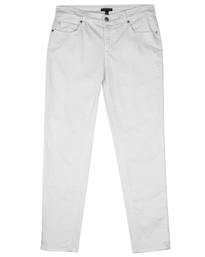 Garment Dyed Organic Cotton Stretch Denim Pant