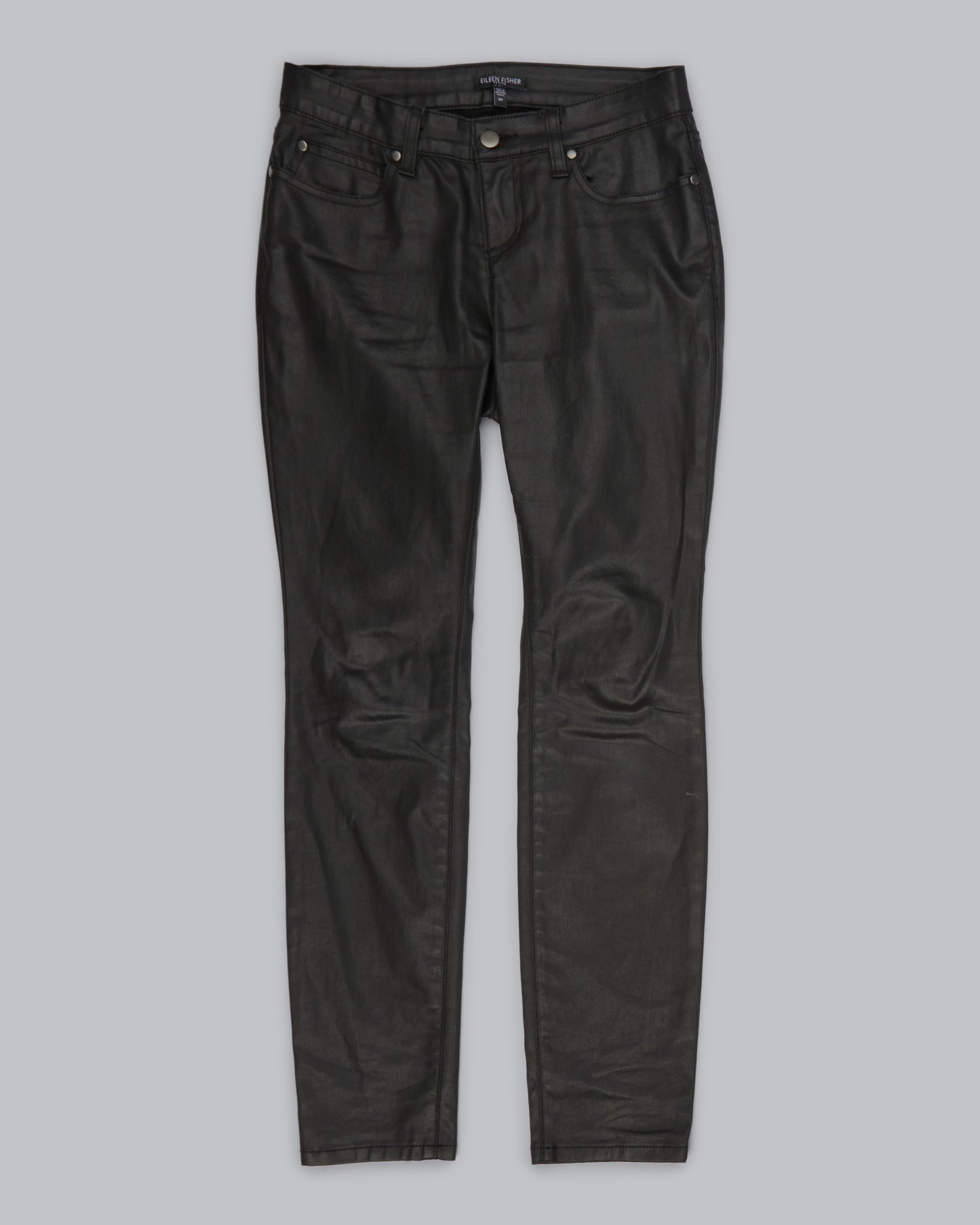 Waxed Organic Cotton Stretch Denim Pant