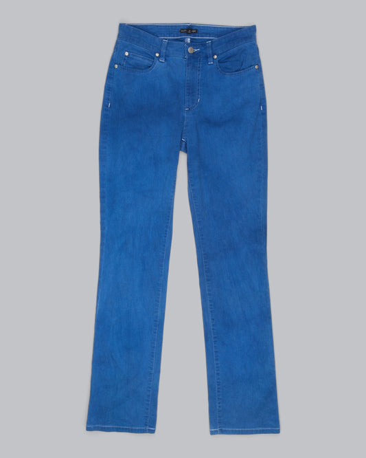 Garment Dyed Organic Cotton Stretch Denim Pant