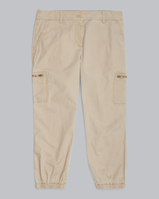 Washed Cotton Tencel Twill Pant