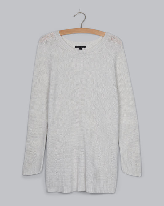 Plaited Organic Cotton & Tencel Pullover