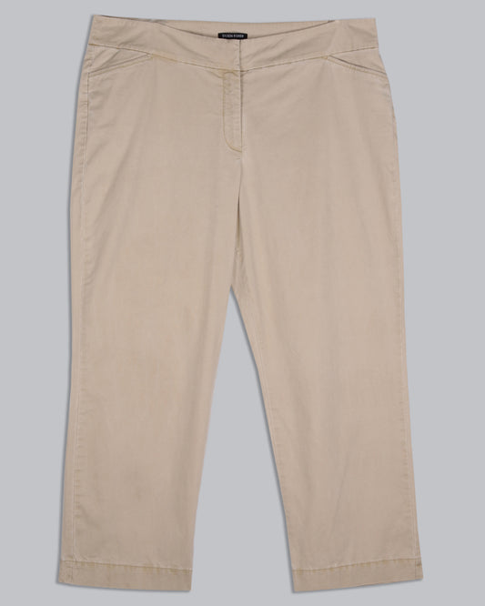 Washed Cotton Tencel Twill Pant