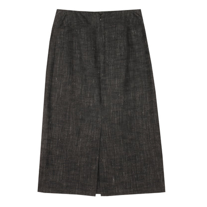 Cotton Cross Hatch Skirt