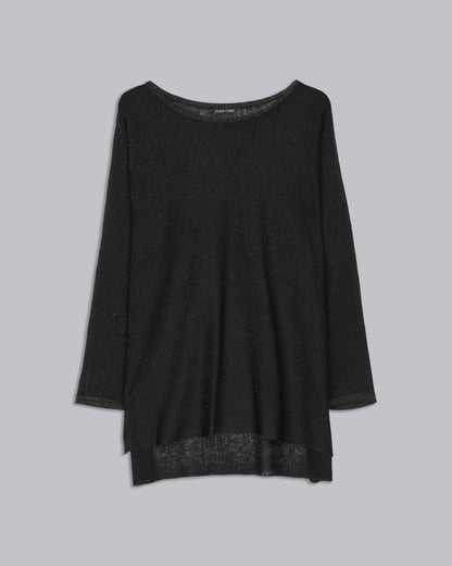 Organic Linen Crepe Sparkle Pullover