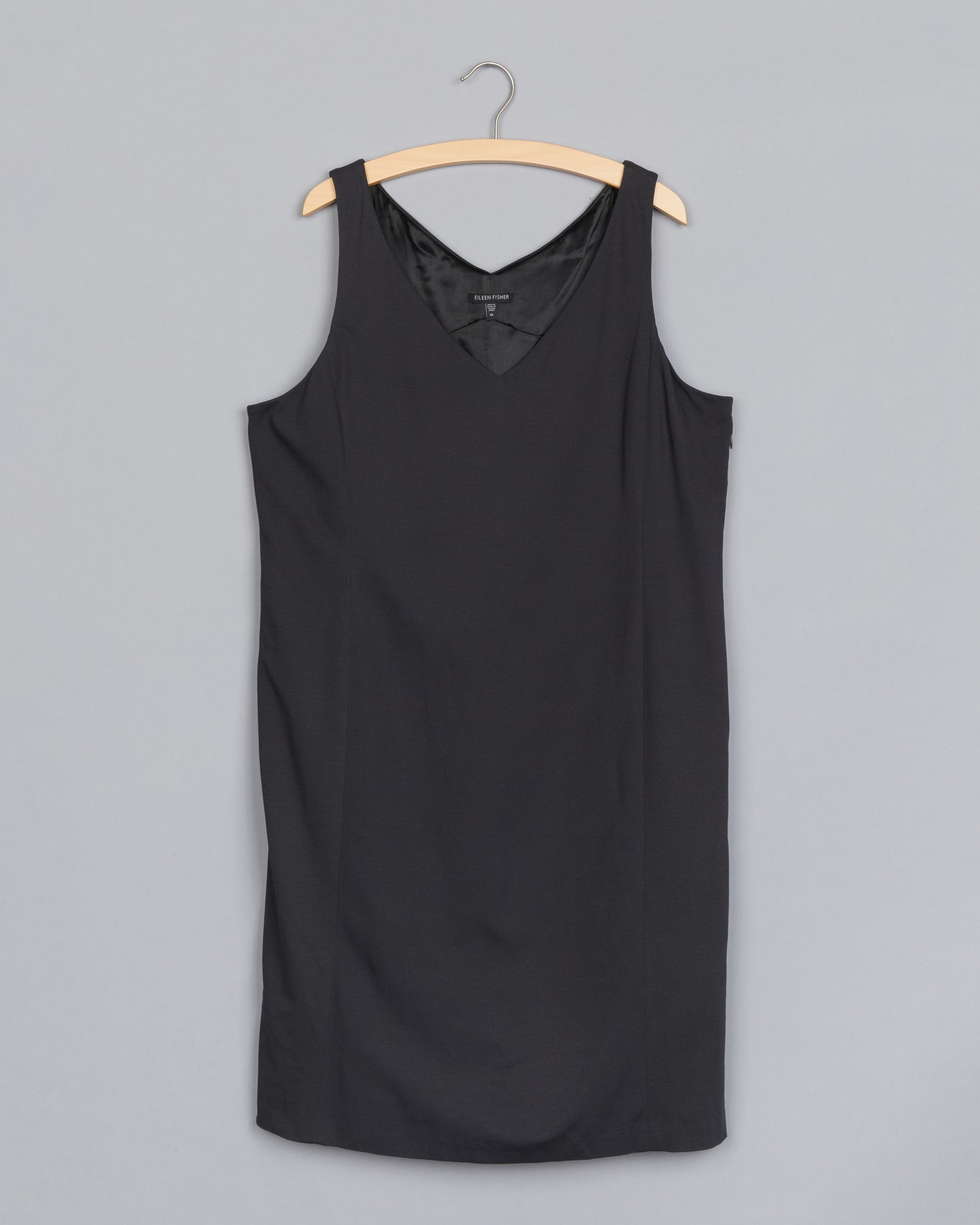 Viscose Stretch Ponte w/ Leather Dress